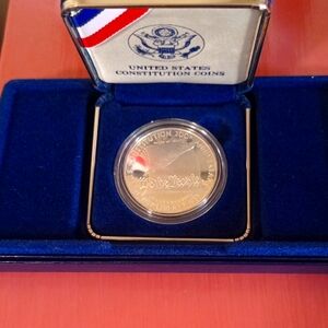 Coin United States Constitution Silver Coin